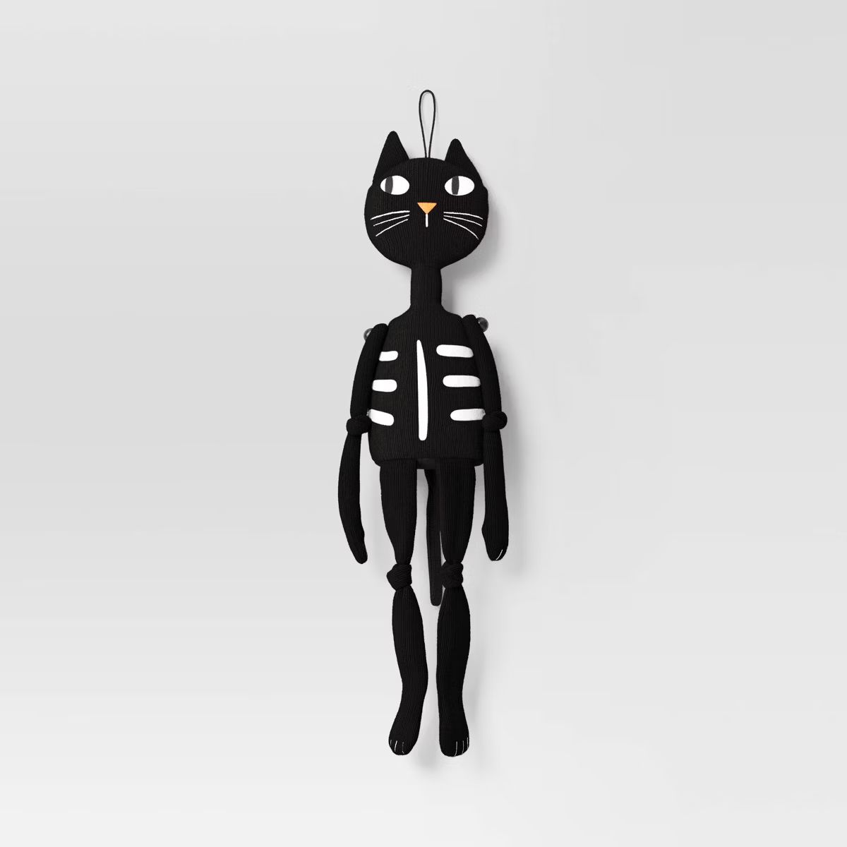 36" Knit Black Cat Halloween Decorative Figurine - Hyde & EEK! Boutique™ | Target