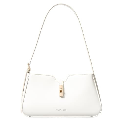 BOSTANTEN Shoulder Bag for Women, Casual Shoulder Purse Vegan Leather Chic Hobo Handbag with Adjustable Strap for Work Travel | Amazon (US)