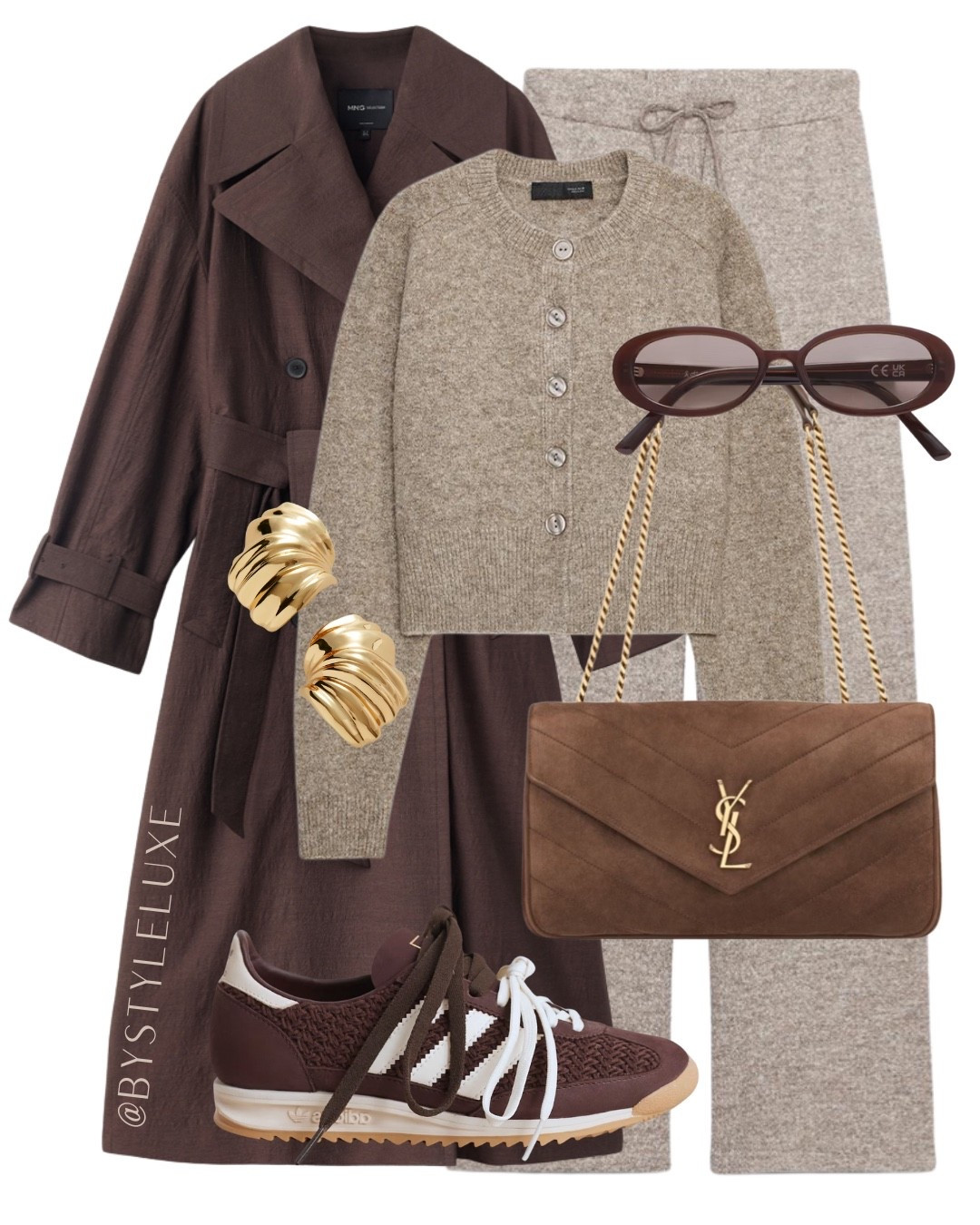TRENCH COAT - styling this brown trench coat for a casual weekend look with these must have Adidas SL72 

#trenchcoat #autumnoutfit #casualoutfit

#LTKautumn #LTKshoes #LTKstyletip