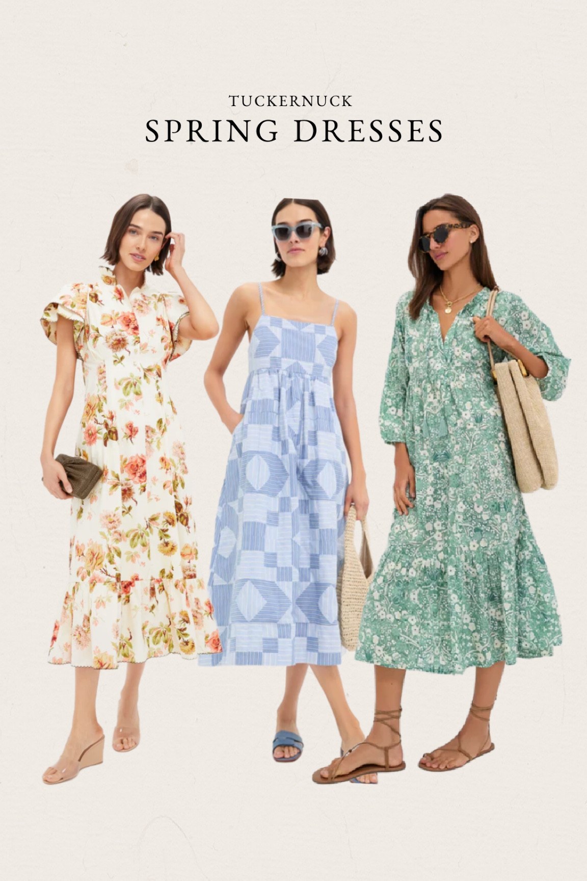Spring dresses from Tuckernuckk