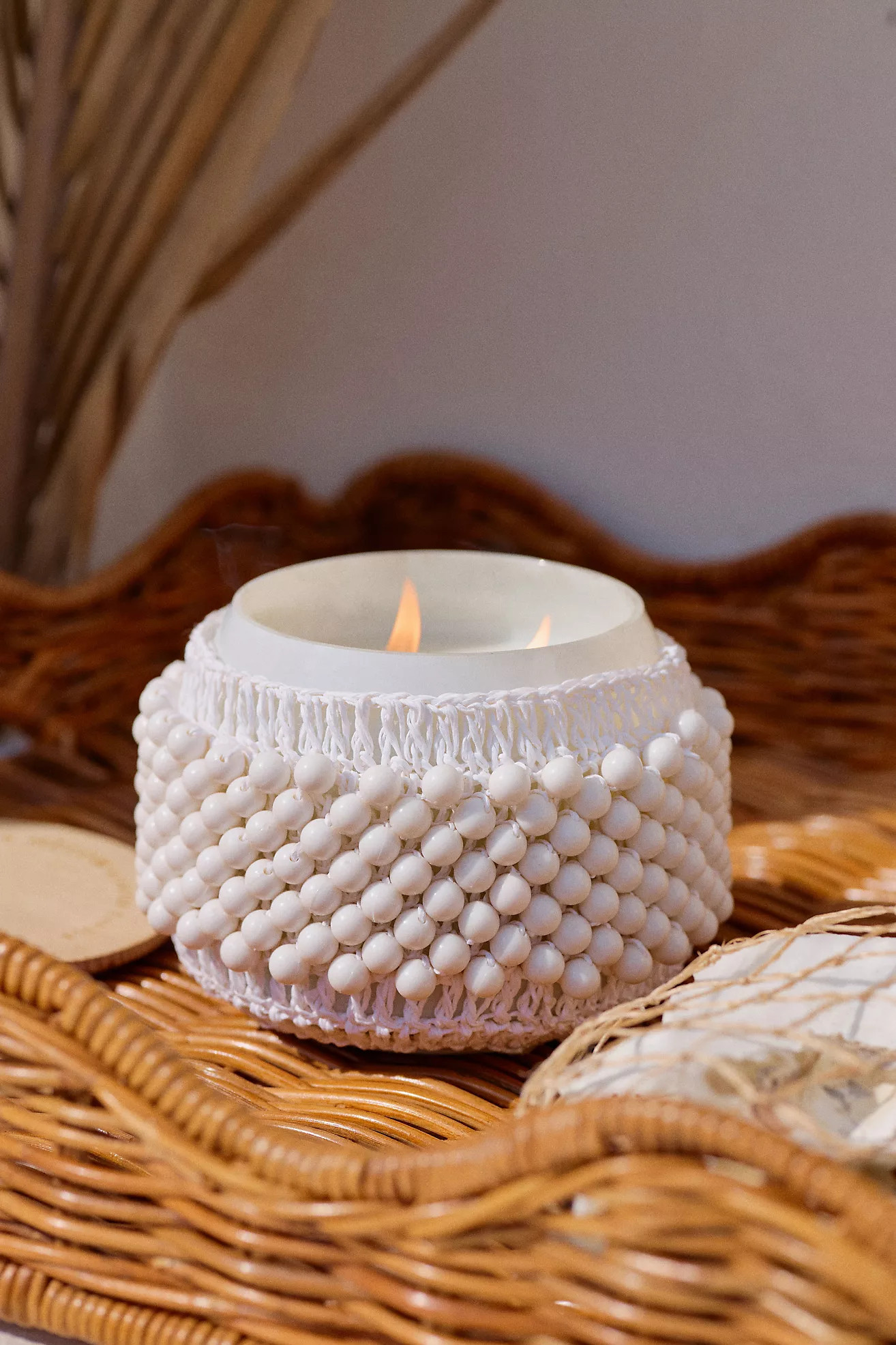The Beaded Gather Candle by Anthropologie: Sweet Mint & Melon | Anthropologie (US)