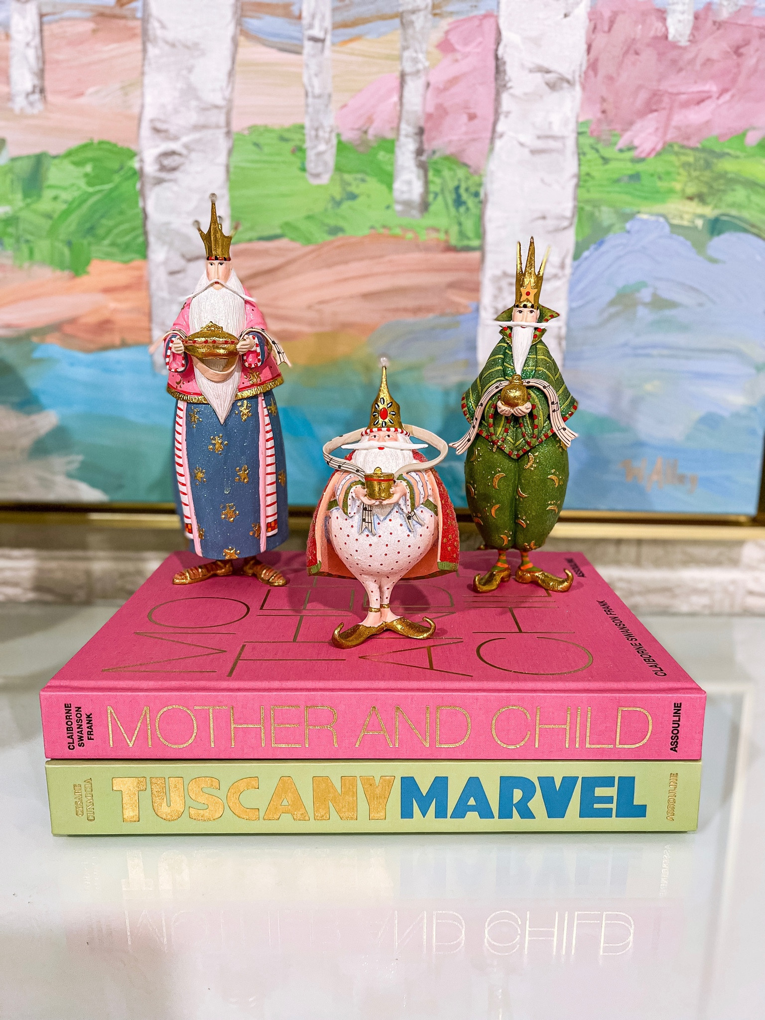 Aren’t these wise men just adorable? Mackenzie Childs Patience Brewster collection are handmade and hand-painted figurines. Reindeer, full nativity set, etc!

They bring so much happiness 💗

#LTKFind #LTKHoliday #LTKSeasonal