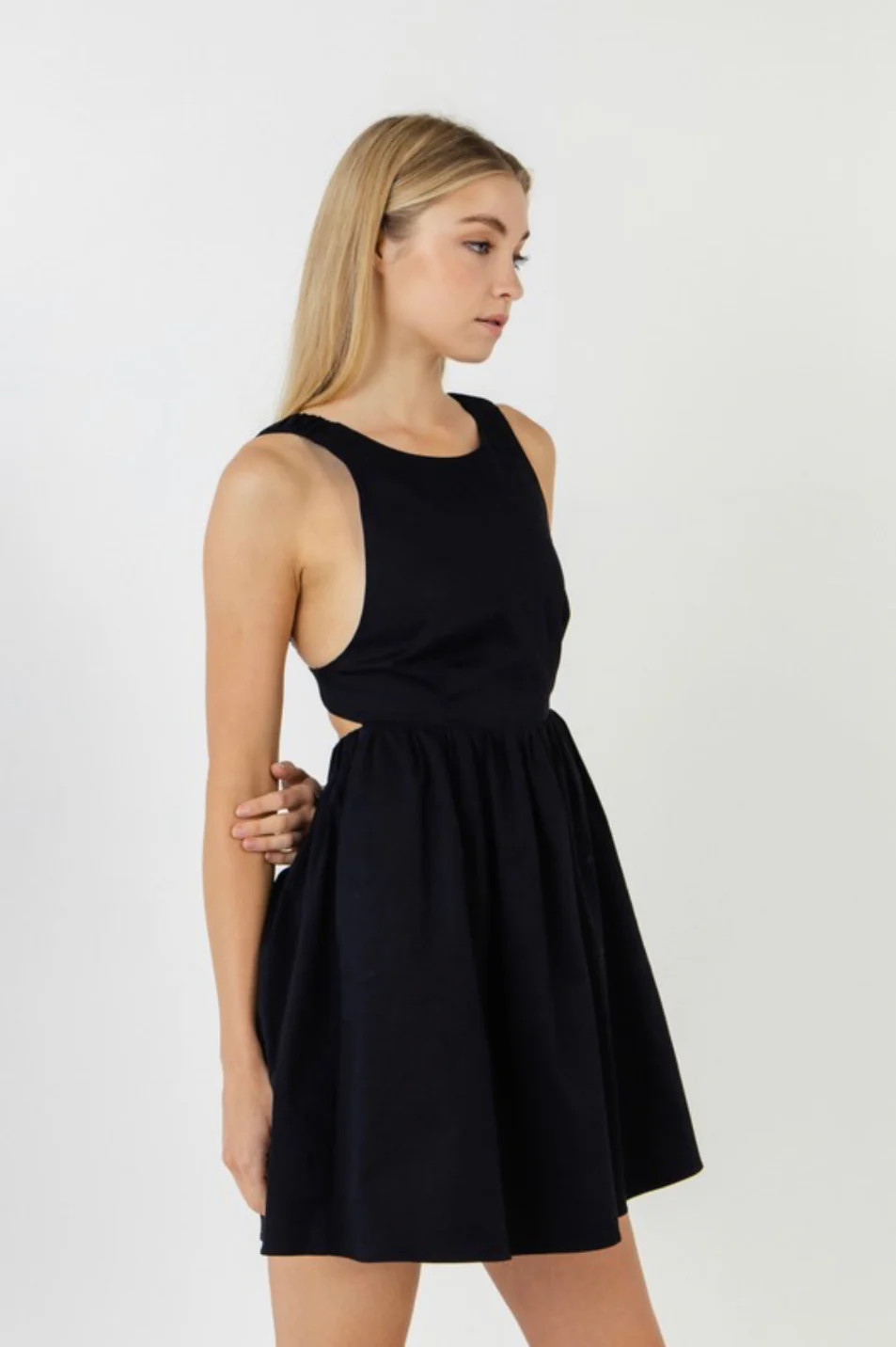 Milan Scrunch Back Dress | Kins Collective