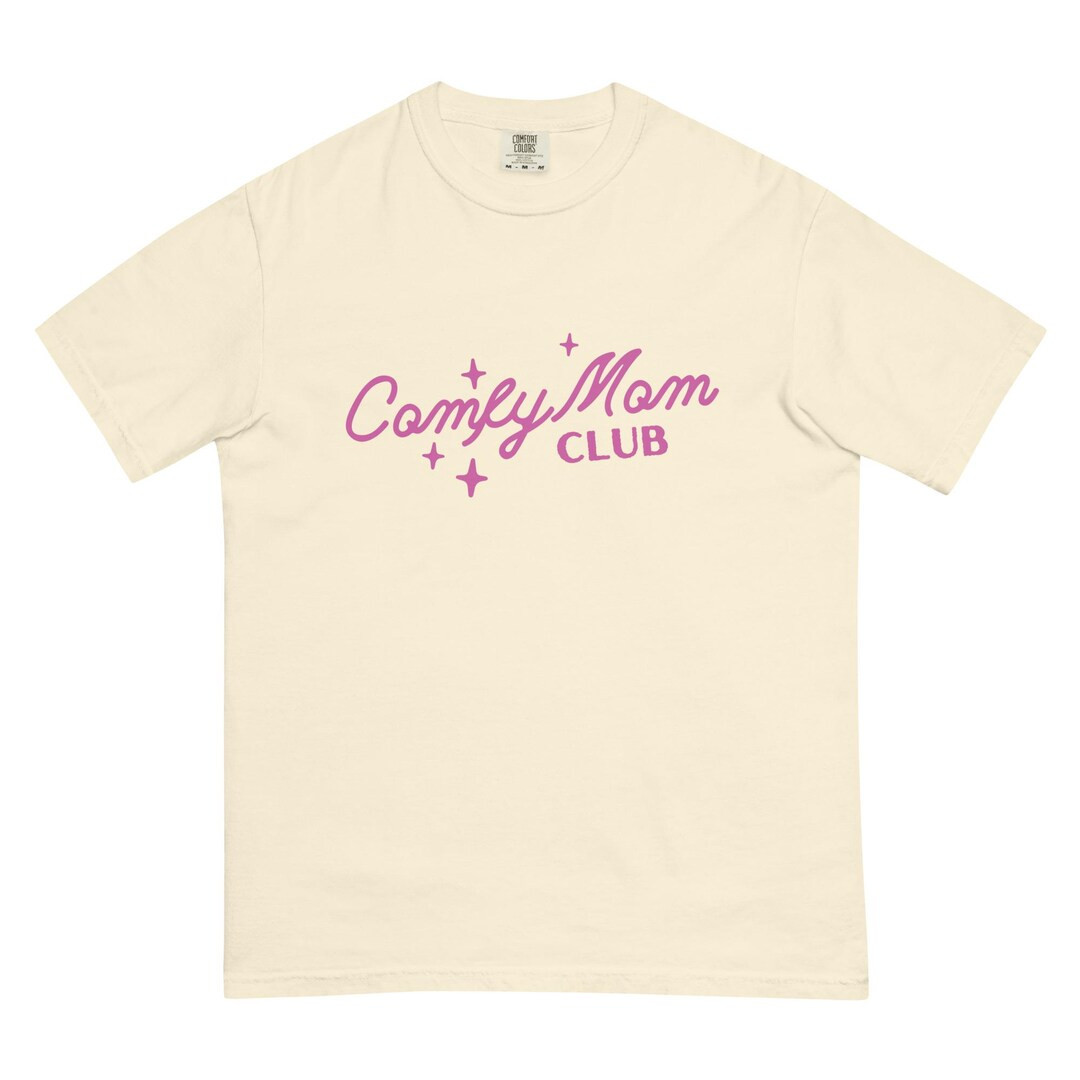 Comfy Mom Club Shirt Comfy for Moms Mom Life Sweater Gift for Mom Casual Mom Apparel - Etsy | Etsy (US)