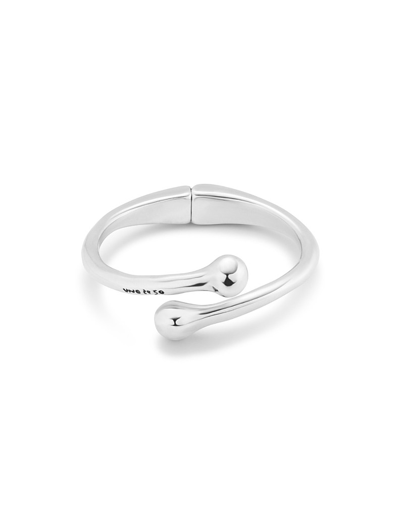 UNOde50 Sterling Silver Plated Metal Alloy Rigid Bracelet with Internal Spring | Bloomingdale's (US)