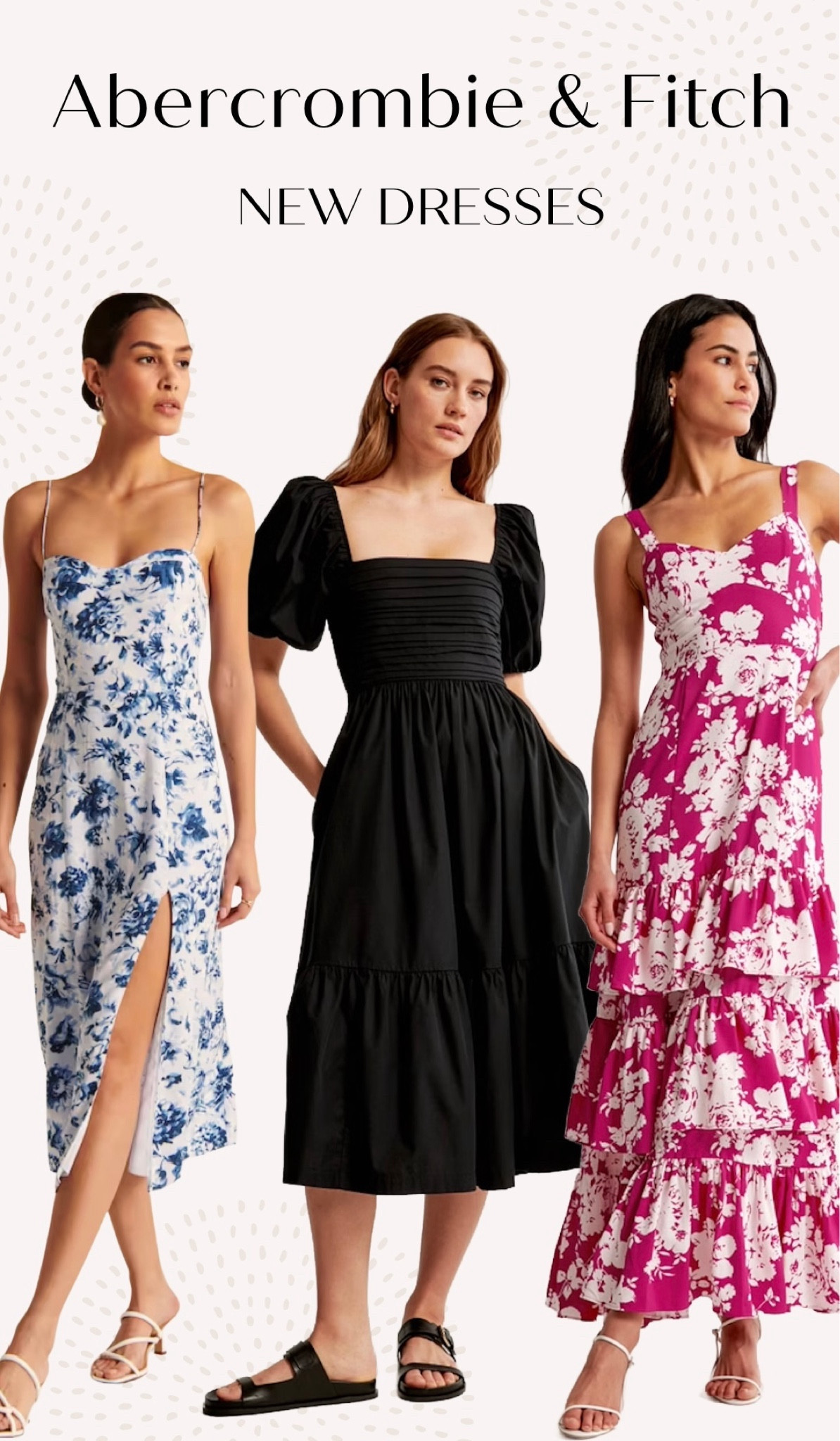 Love these dresses at Abercrombie! 
Perfect for a wedding season or a vacation!🤩💕

#LTKsalealert #LTKSeasonal #LTKtravel