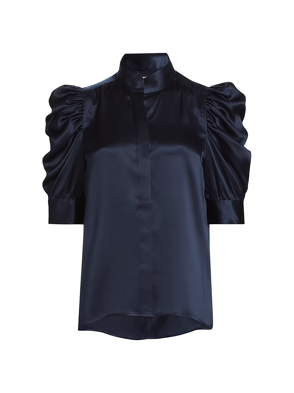 Gillian Ruched Silk Top | Saks Fifth Avenue