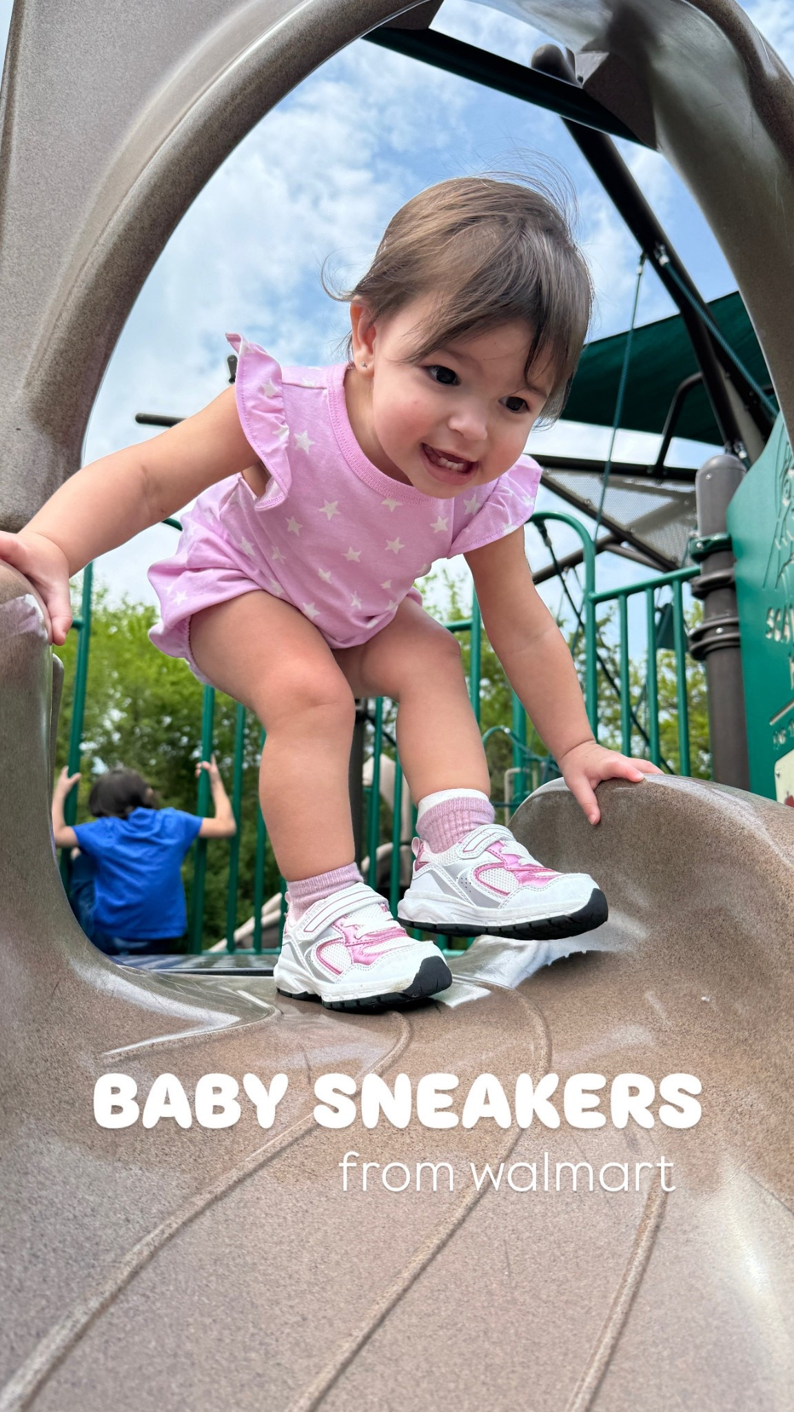 Cutest little sneakers for baby girl from Walmart and such a good price! 👟 

#LTKBaby #LTKKids #LTKFamily