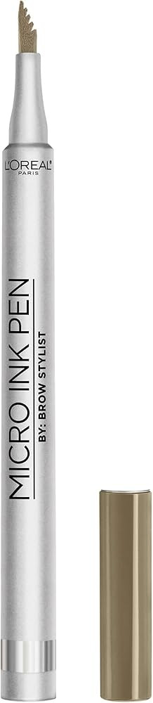 L'Oréal Paris Micro Ink Pen by Brow Stylist, Longwear Brow Tint, Hair-Like Effect, Up to 48HR We... | Amazon (US)