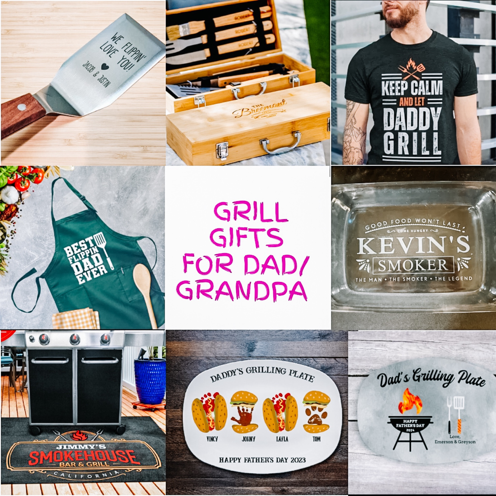 Grill gifts for Dad! We are big into grilling/smoking in this family! Had to purchase the Daddy’s grilling plate. A lot of this stuff is on sale right now! 

#fathersdaygifts
#grandpagifts
#grillgifts
#grilling
#grillgiftsfordad
#outside#LTKfamily 
#fathersdaygift

#LTKGiftGuide #LTKSeasonal