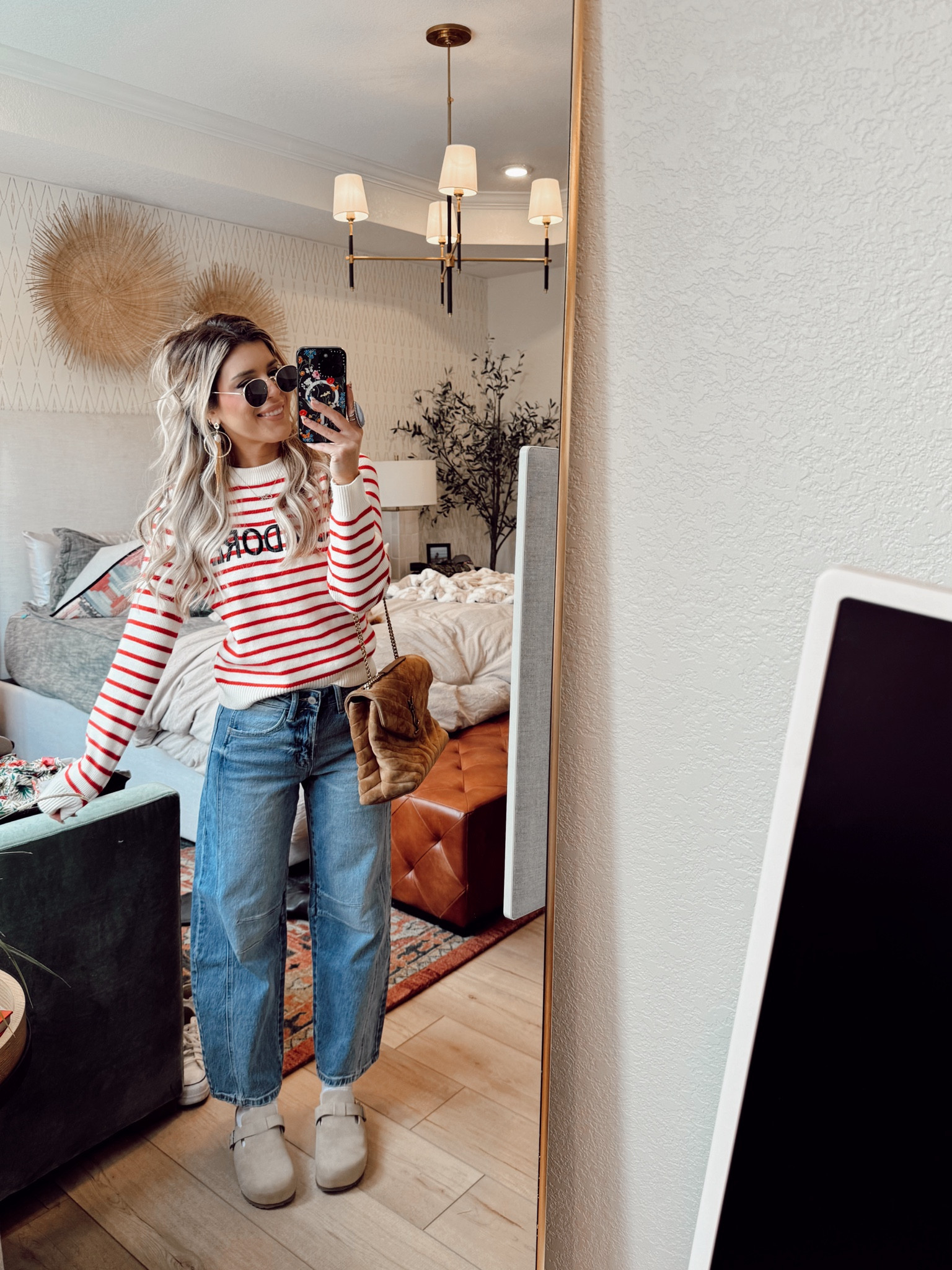 Black Set- Parade (use code CASS40 for 40% off full priced items)
Sweater- Vici
Jeans- 12th Tribe 
Shoes, socks & sunnies - Amazon
Purse- YSL 
Earrings- Highway Hippie 