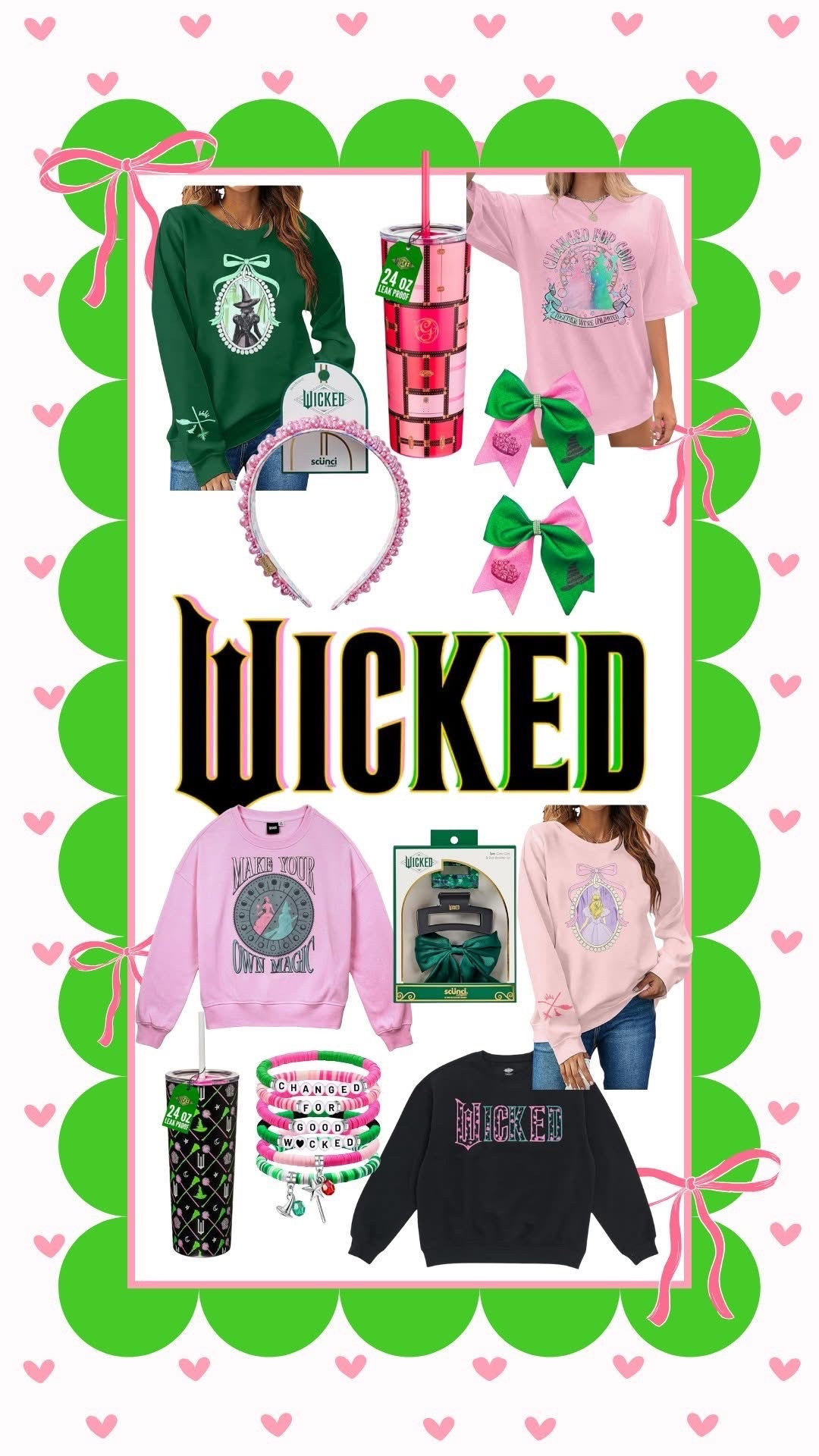 Where are my wicked fans at?! The new movie Wicked - For Good comes out next Friday!! Get your tops, accessories and cups ready for the movie!!! All from Amazon! 



#LTKFindsUnder50 #LTKootd #LTKGiftGuide