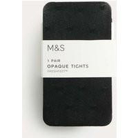 M&S Heart Opaque Tights Black Mix | Marks & Spencer (UK)