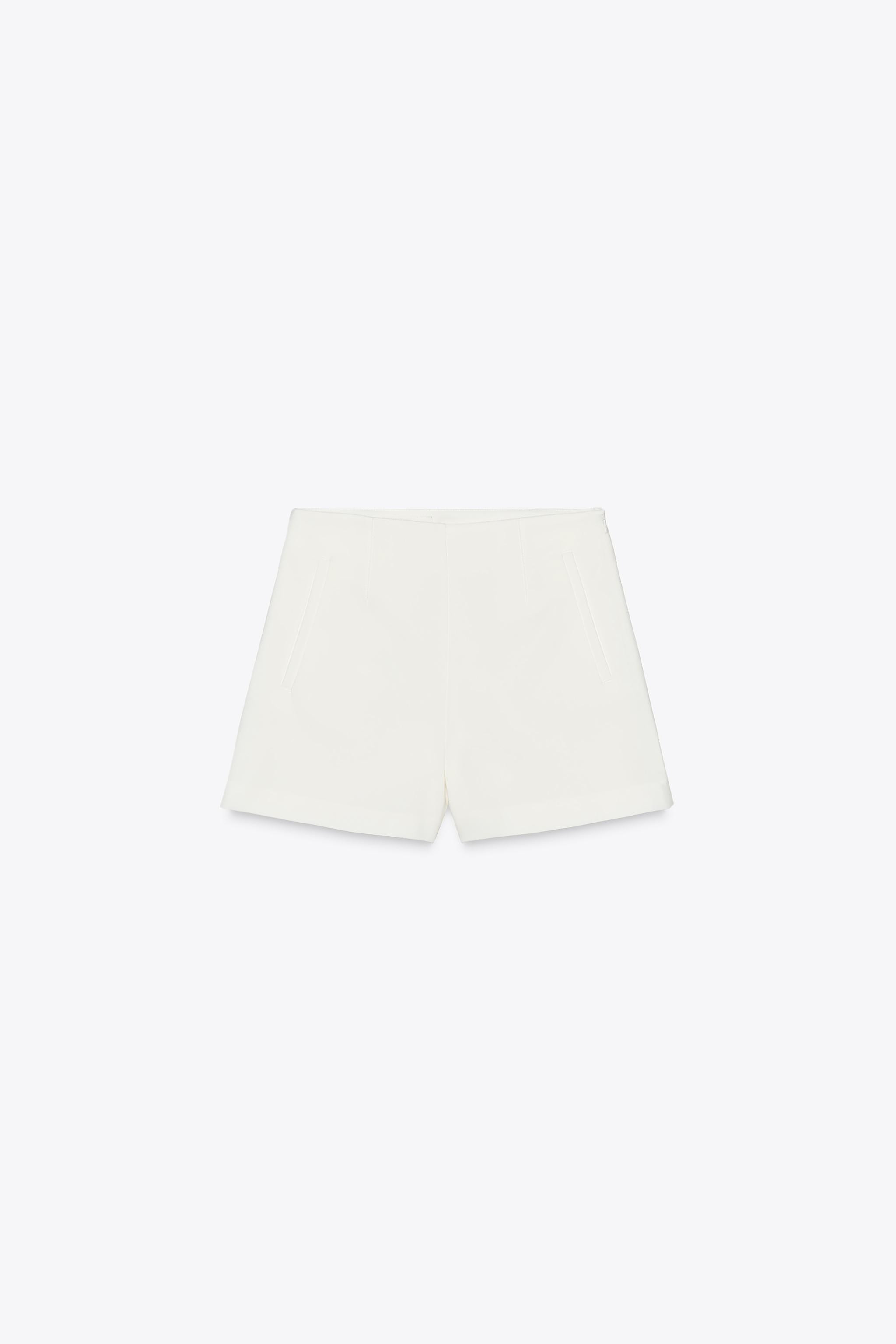 HIGH-WAIST BERMUDA SHORTS | Zara UK