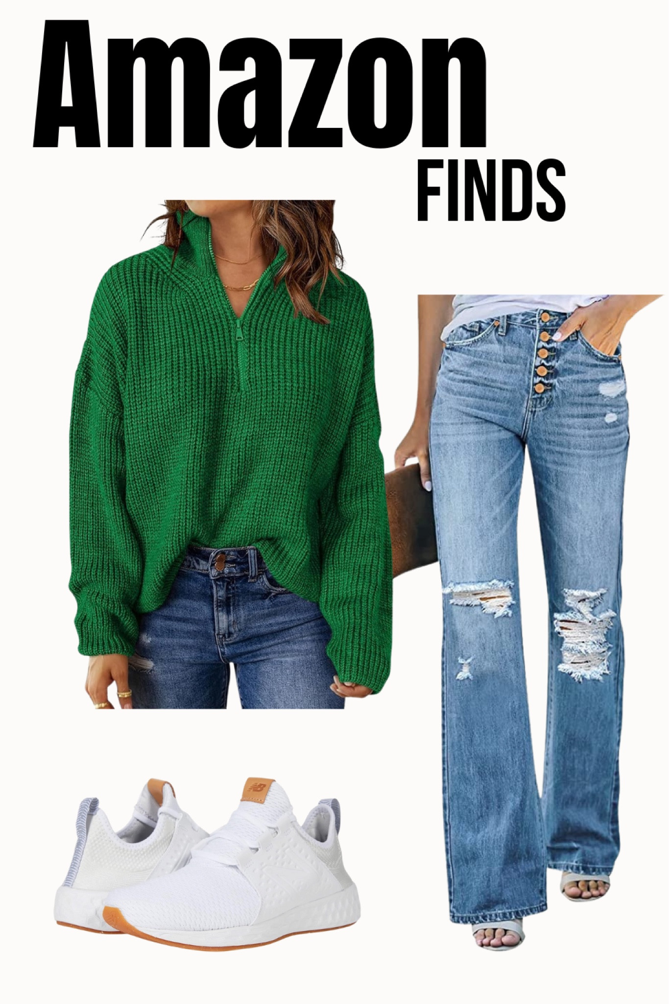 Amazon women’s outfit! Saint Patrick’s day, green, spring outfit, sweater 

#LTKstyletip #LTKfindsunder50