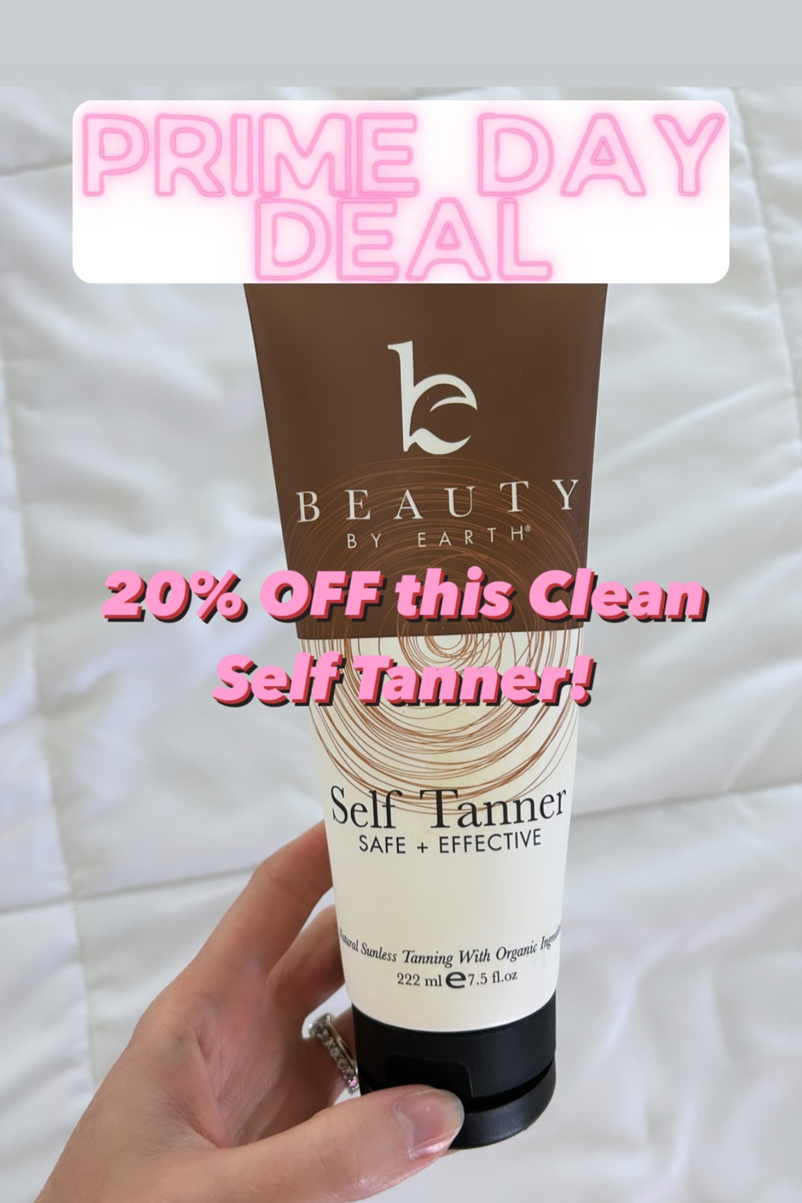 20% off one of the cleanest self tanners! Love this stuff. It’s very gradual and more like a lotion. Hydrating and beautiful color. 
#cleanselftanner #primedayselftanner 

#LTKunder50 #LTKxPrimeDay #LTKbeauty