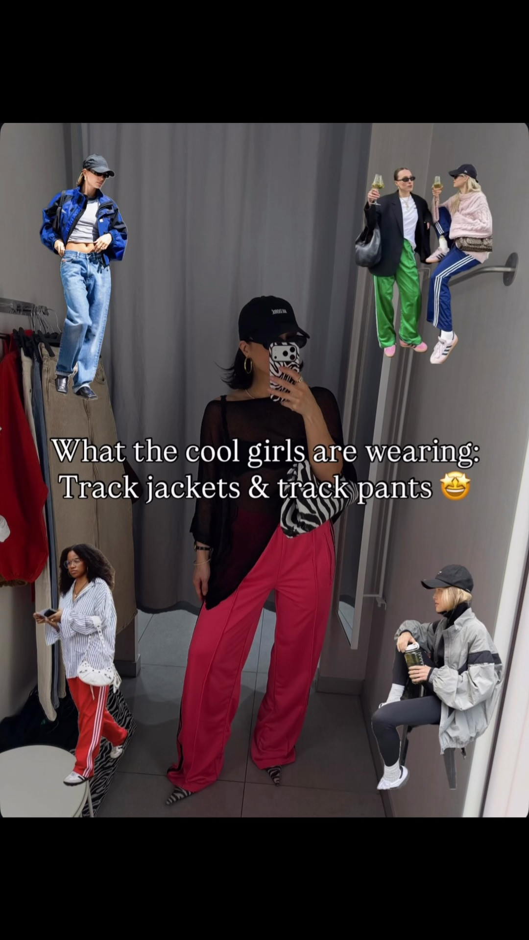 Trending in fashion: track pants and track jackets! 

#LTKootd #LTKgrwm #LTKPetite