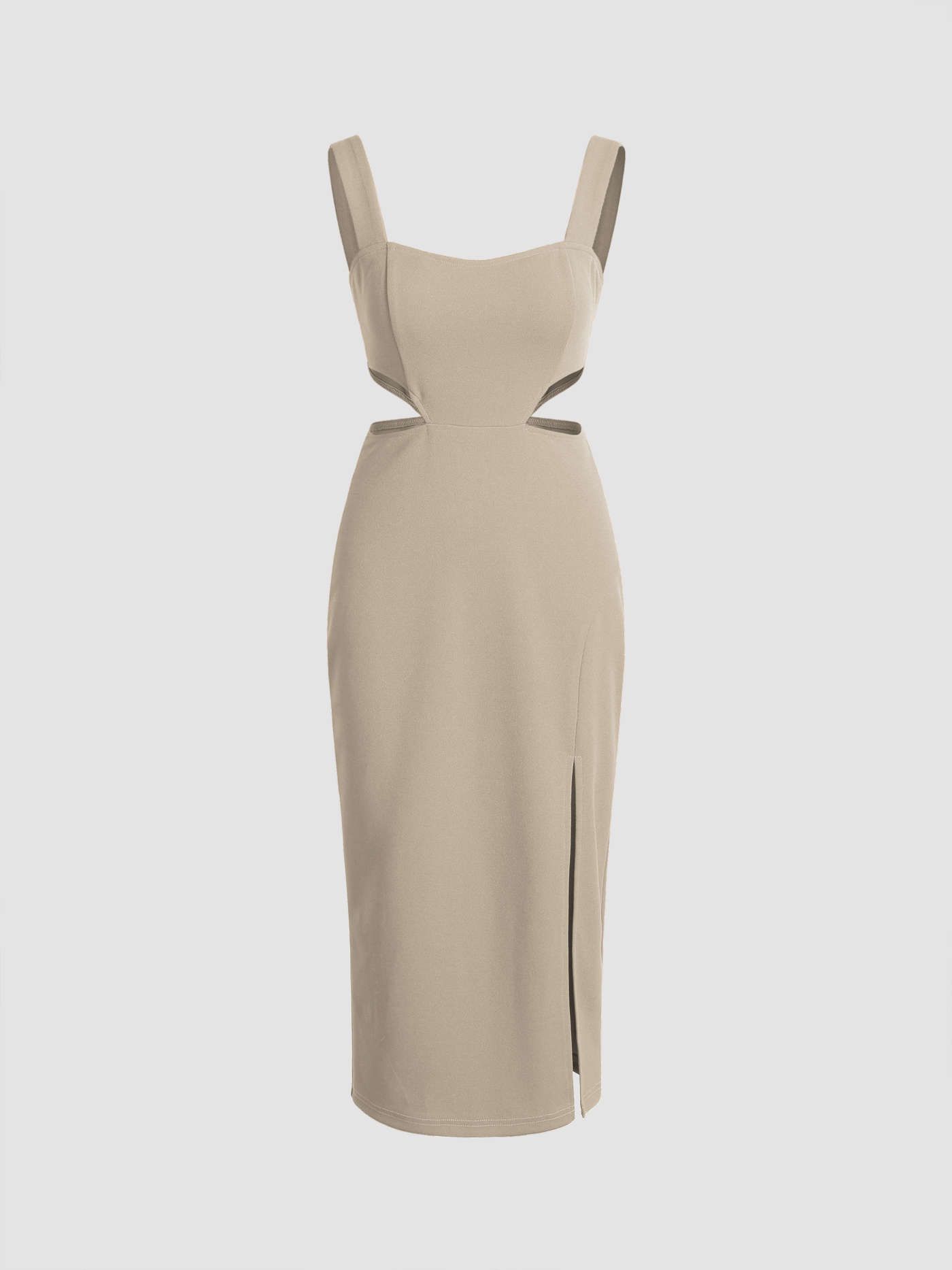 Solid Cut Out Maxi Dress | Cider