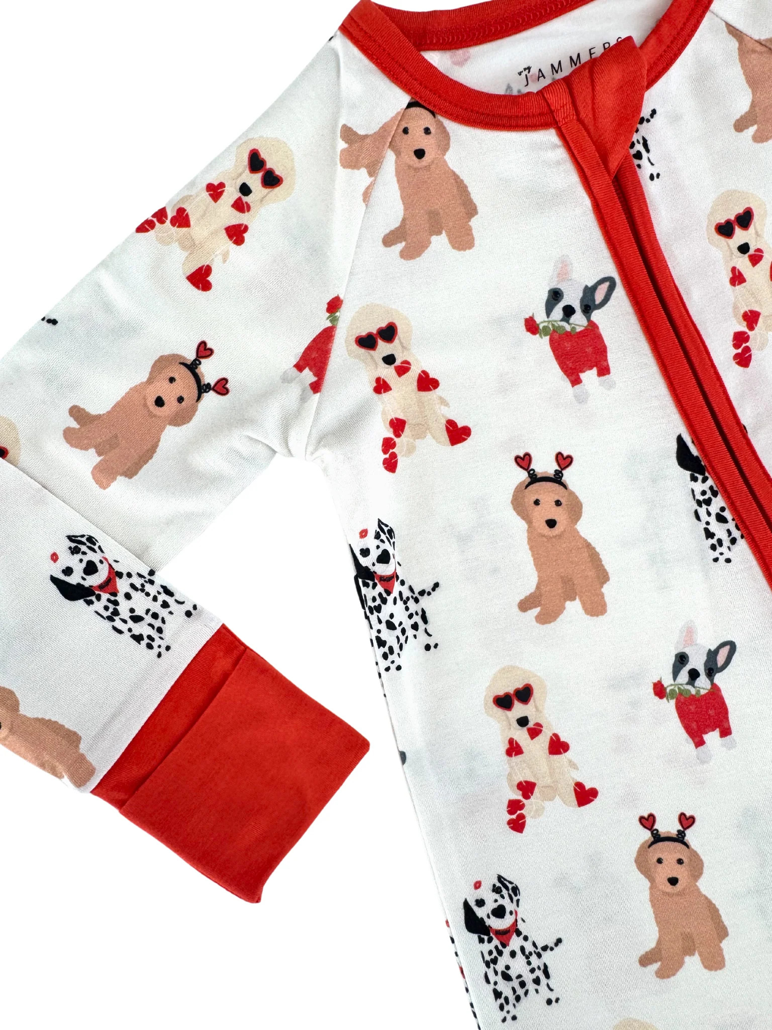 I Woof You Zipper Romper | In My Jammers