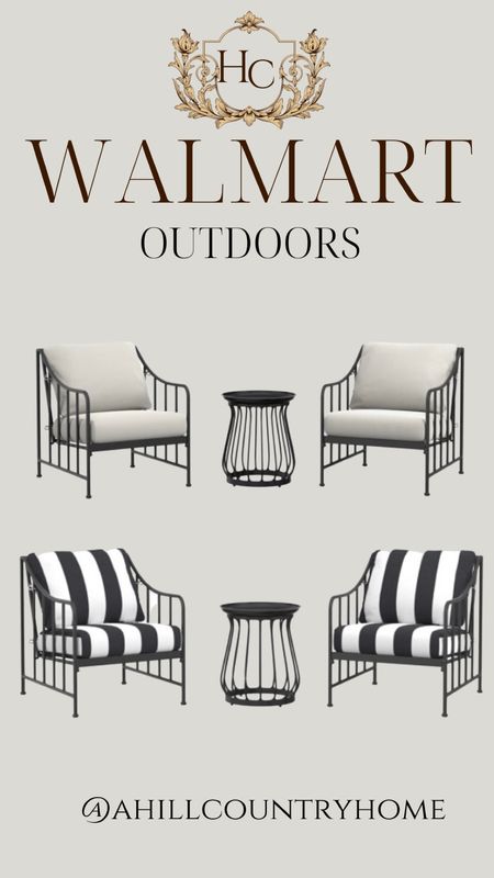 Obsessed with this Walmart patio furniture set! I love that it comes in two colors!

#LTKFind #LTKhome #LTKstyletip