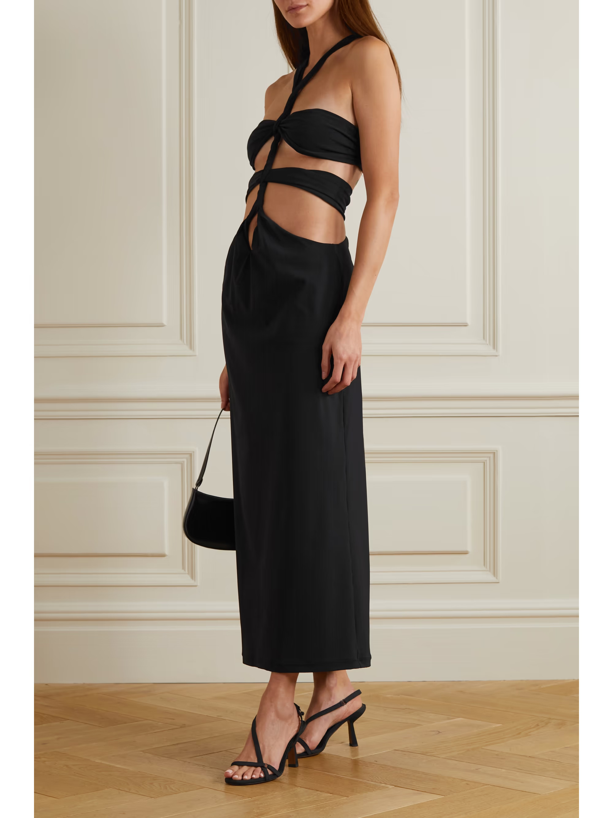 CHRISTOPHER ESBERCutout knotted stretch-jersey maxi dress | NET-A-PORTER (US)