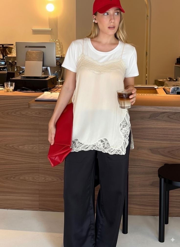 White shirt
White satin top

#LTKootd #LTKMothersDay #LTKstorytime