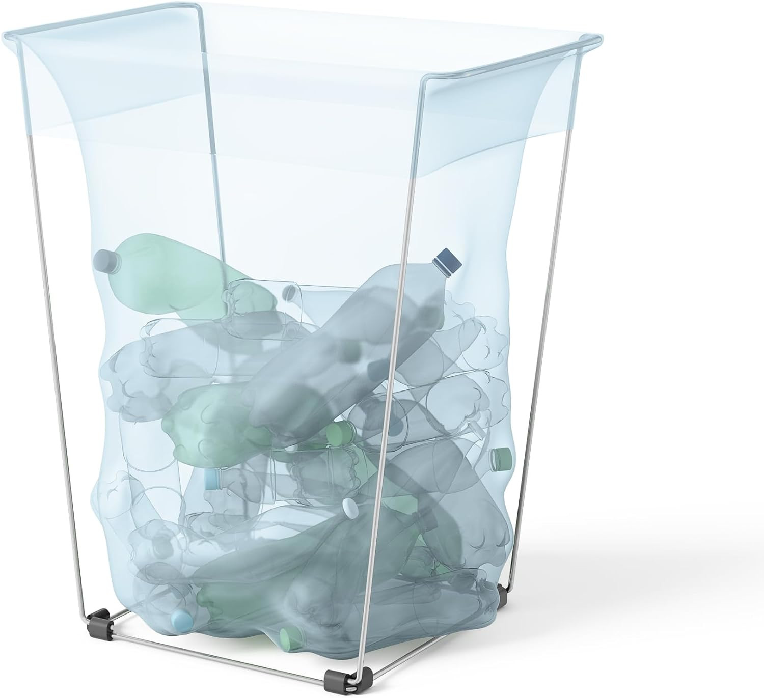 Bag Holder Stand for 39-45 Gallon Plastic & Paper Bags, 30" - For Garbage, Trash, Leaves, Lawn Yard Work, Laundry, Parties - Heavy Duty Indoor Outdoor Portable Metal Rack Dismantles for Easy Storage | Amazon (US)