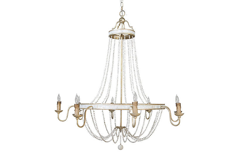 Corinna Chandelier, Champagne Silver | One Kings Lane