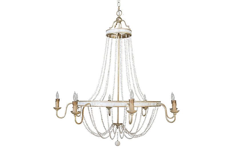 Corinna Chandelier, Champagne Silver | One Kings Lane