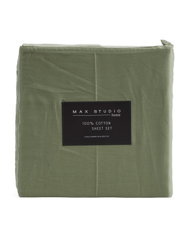 Cotton Sheet Set | TJ Maxx