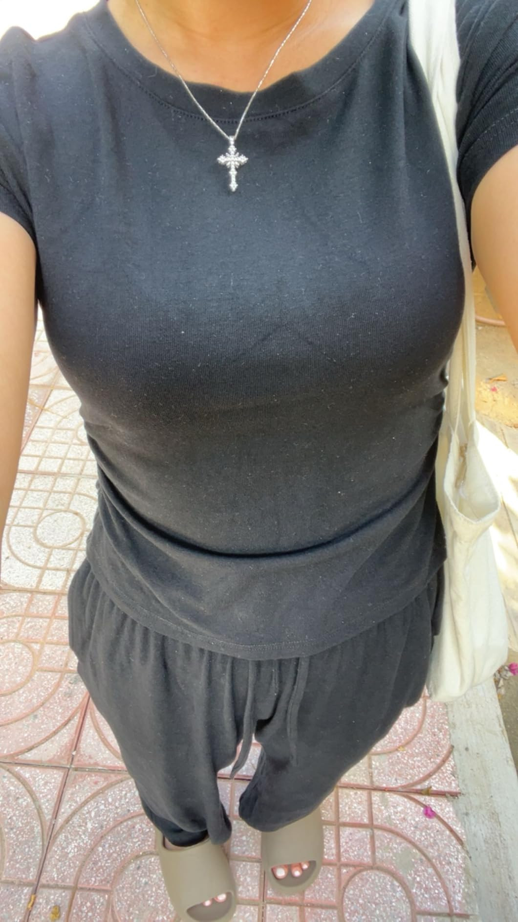 Darong Women's 2 Piece Set Outfits Lounge Sets Ruched Short Sleeve Tops High Waisted Wide Leg Pan... | Amazon (US)