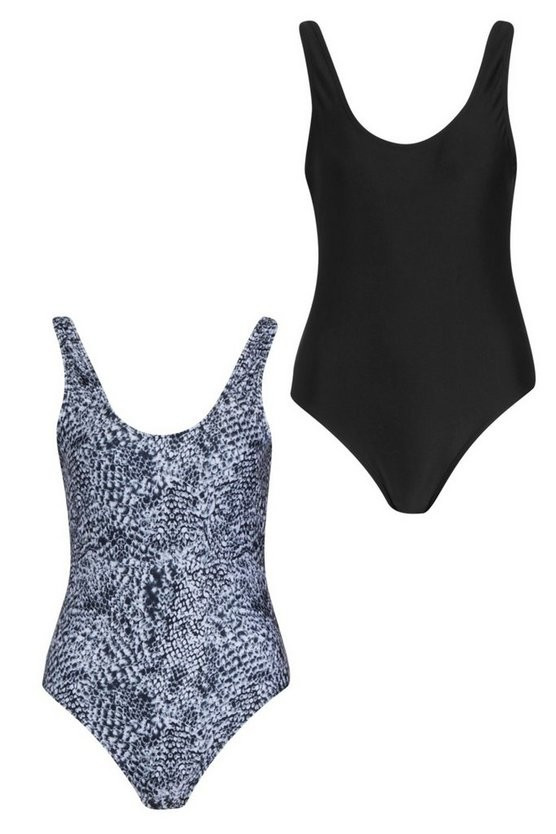 2 Pack Swimsuit | Boohoo.com (US & CA)