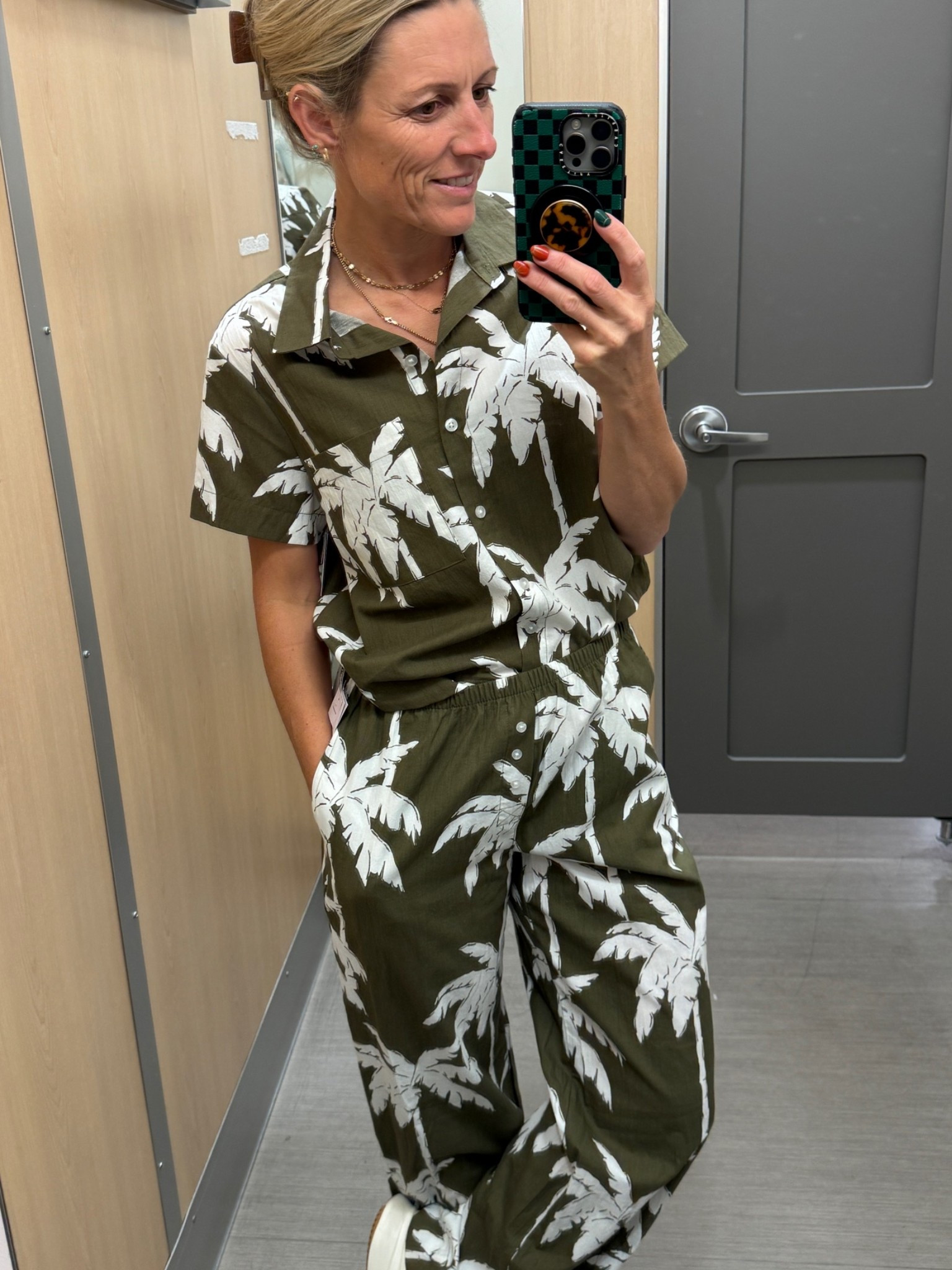 Target pajama find!  Love the print on this matching set.  

#targetfinds @target #pjs #pajamas #loungewear

#LTKOver40 #LTKSeasonal #LTKmomlife