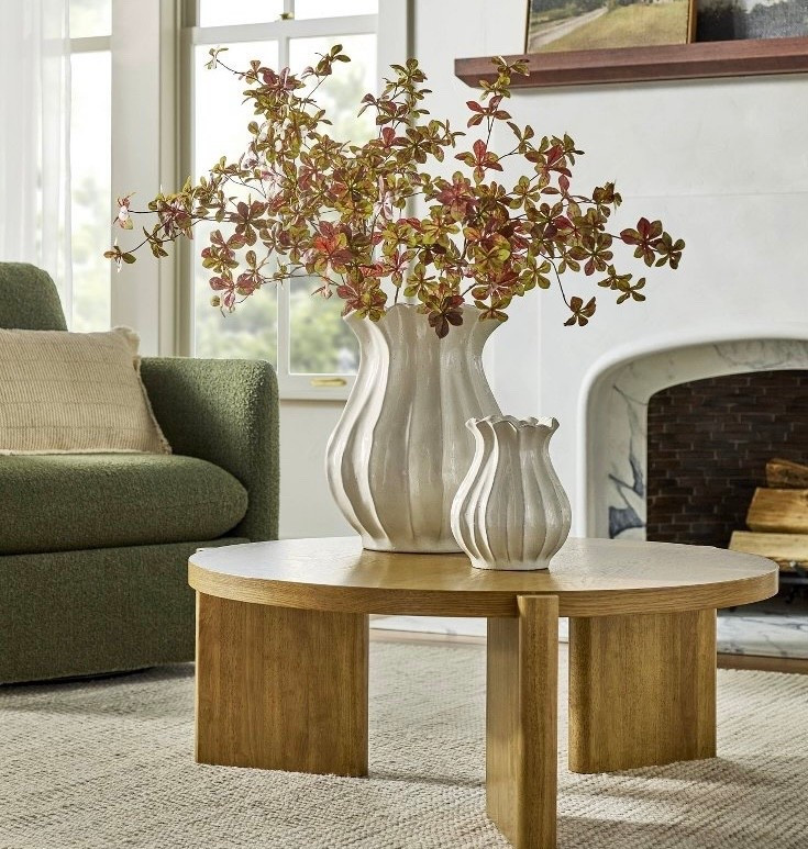 Beautiful Vase & Fall Stem from Hearth & Hand From Magnolia 

#LTKHome #LTKFindsUnder50 #LTKStyleTip