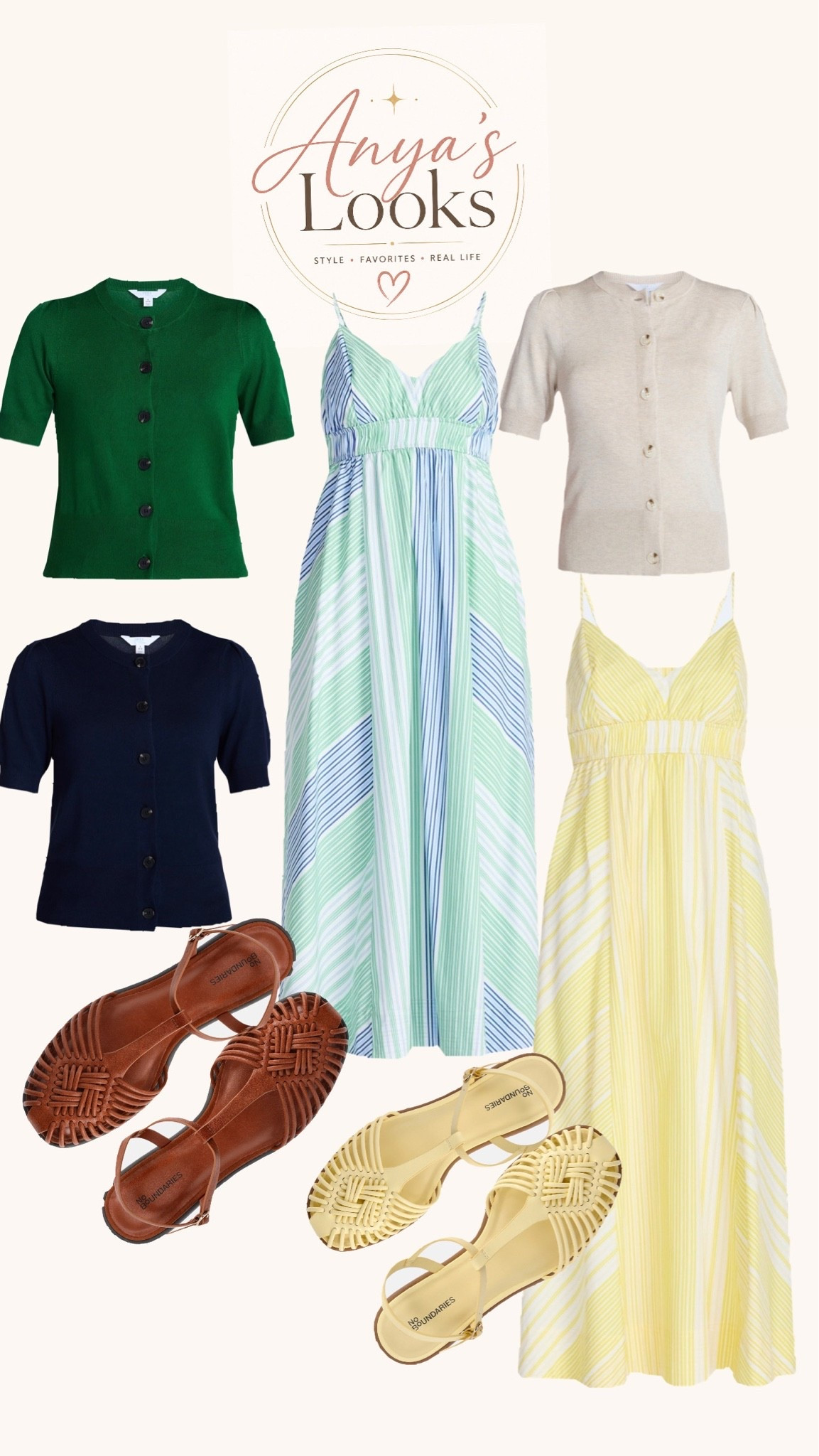 Easy spring style 🌿✨
This dress + cardigan combo is one of those effortless outfits that makes you feel put together without trying too hard. Comfortable, feminine, and perfect for real life 🤍

Yellow summer dress, spring style, midsize fashion, over 40 fashion, over 50 style, feminine outfits, casual chic outfits, real life style, spring dress outfit, cardigan outfit ideas, comfortable fashion, flattering dresses, everyday outfit inspiration, classy casual outfits, modest spring fashion, green dress outfit, Walmart style, affordable fashion finds, effortless style, midlife fashion blogger, outfit ideas for women