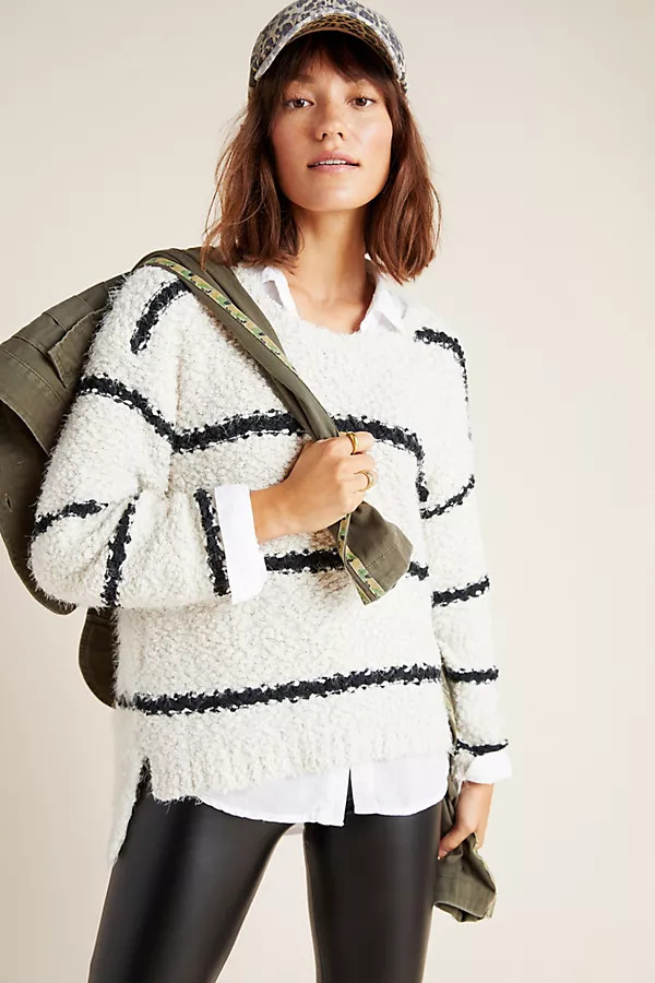 Jolie Textured Sweater | Anthropologie (US)