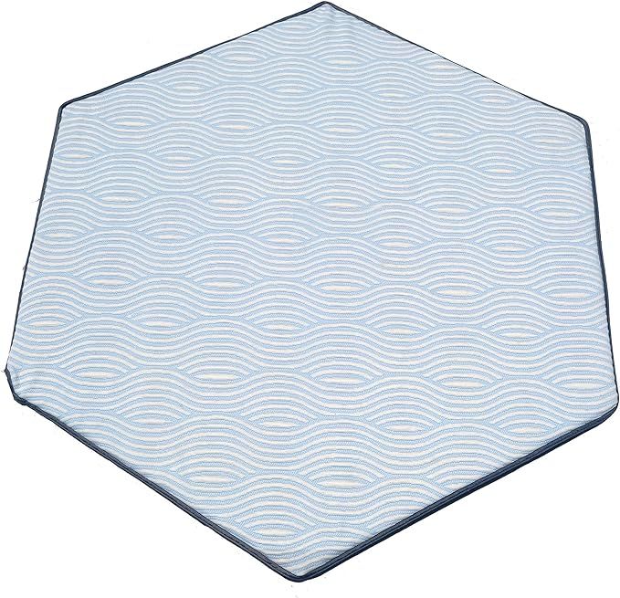 POP 'N GO Hexagon Playpen Mat Cover - Compatible with POP 'N GO Play Yard Mattress - Whimsical Wa... | Amazon (US)