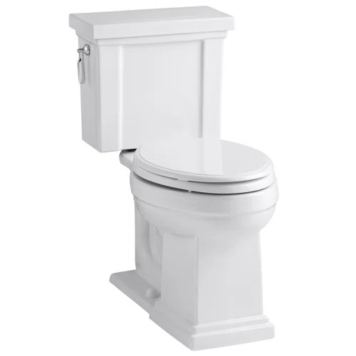 Kohler Memoirs® Stately Comfort Height 1.6 gpf Two-piece Elongated Toilet | Wayfair | Wayfair North America