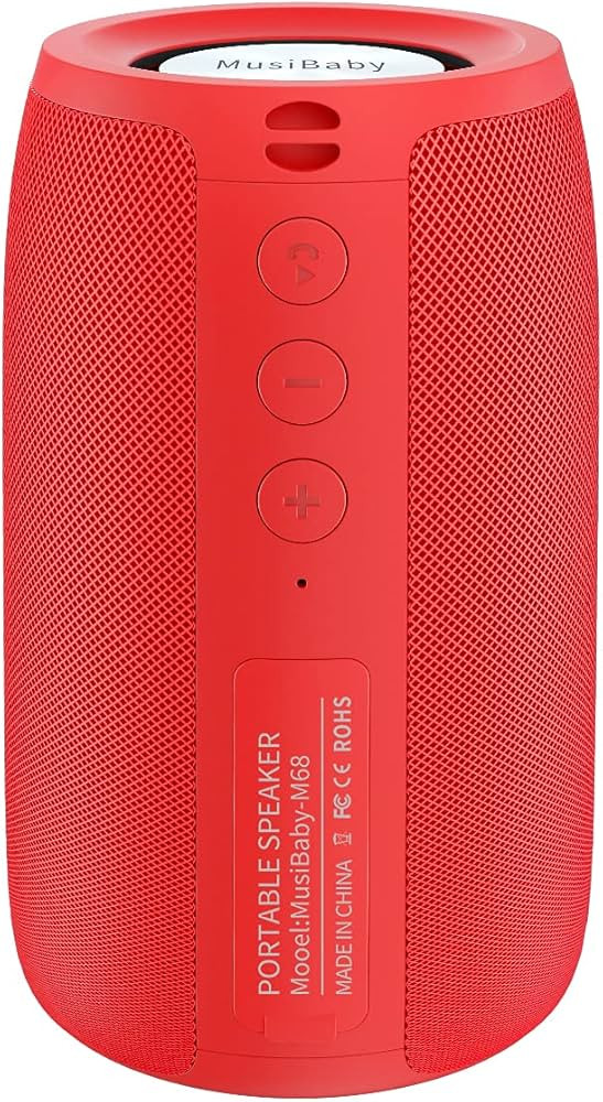 Bluetooth Speaker,MusiBaby Wireless,Outdoor, Waterproof,Portable Speaker,Dual Pairing, Bluetooth ... | Amazon (US)