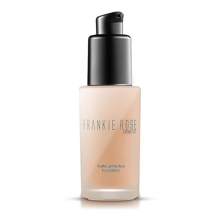 Frankie Rose Cosmetics Matte Perfection Foundation - Instant & Full Coverage Foundation For All S... | Amazon (US)
