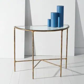 SAFAVIEH Couture Jessa Forged Metal Console Table - 36" W x 18" L x 30" H | Bed Bath & Beyond