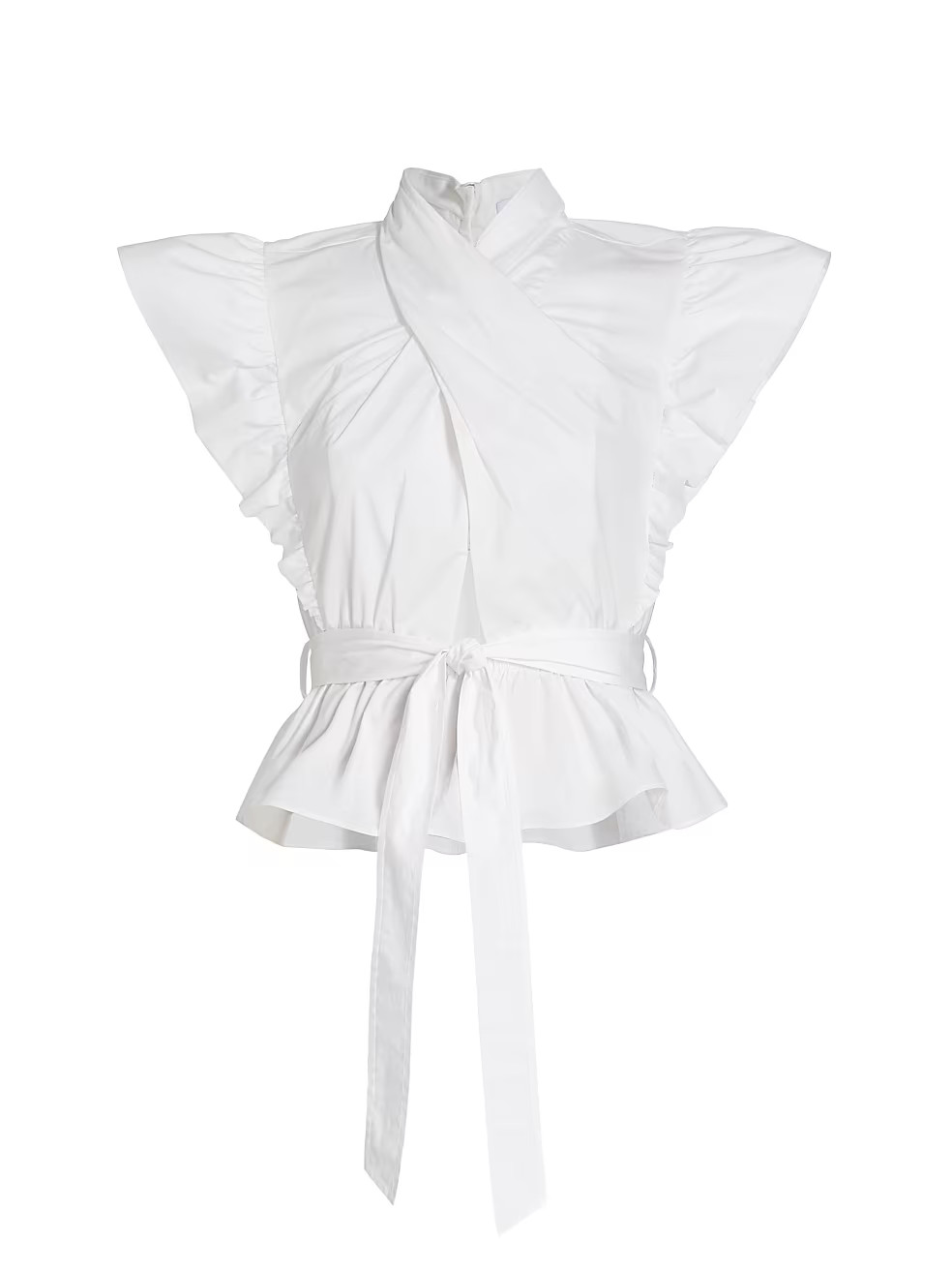 Brynn Ruffle Wrap Top | Saks Fifth Avenue