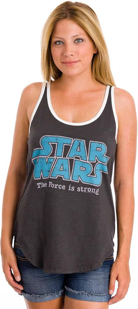 Junk Food Star Wars The Force is Strong Juniors Tank Top | Amazon (US)