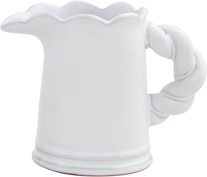 Mud Pie Twisted Handle Pitcher Vase, Small, 4.25" x 4"' | Amazon (US)