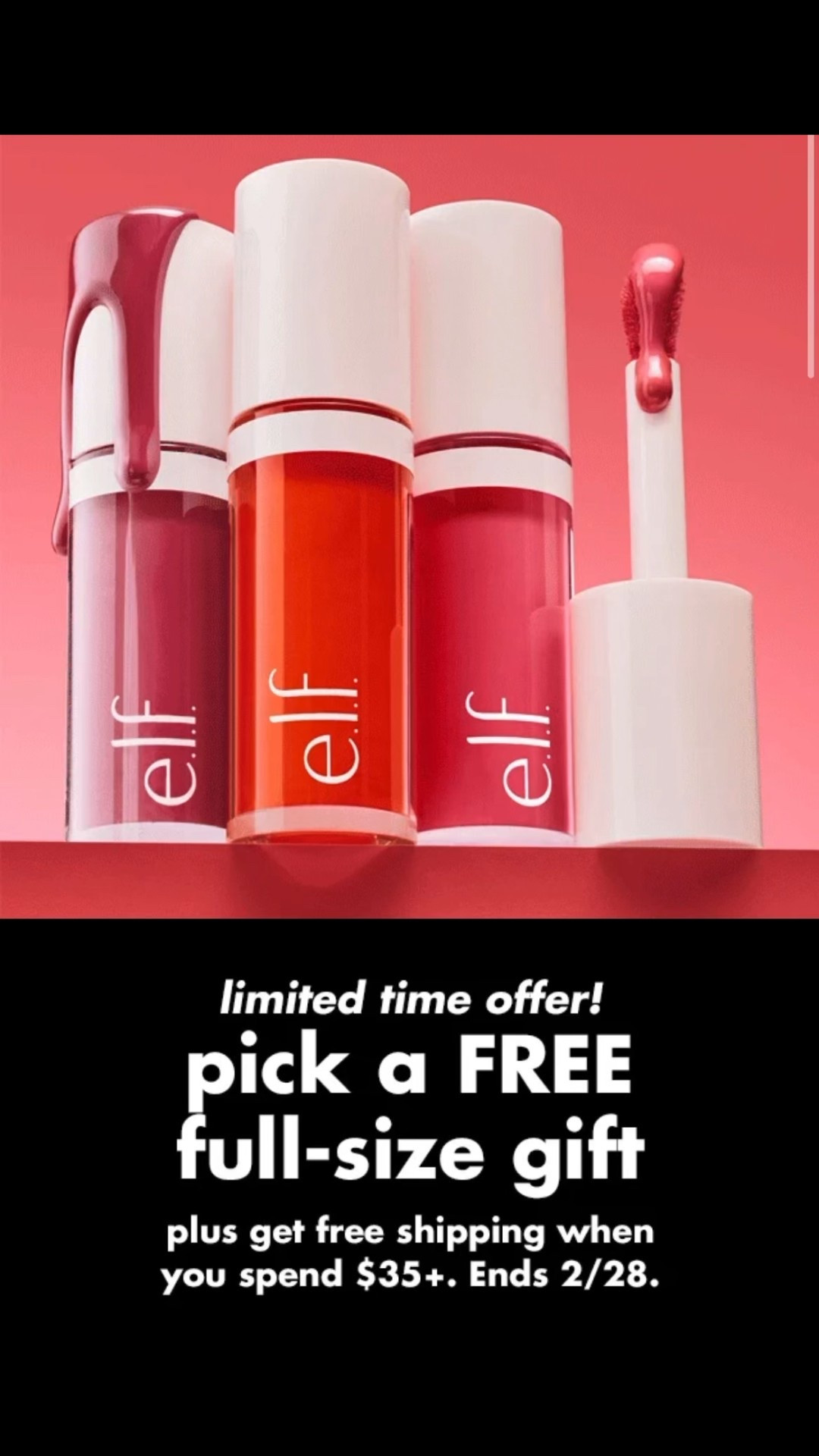 These e.l.f. lip products are such good everyday staples 💄✨

They’re comfortable, hydrating, and easy to throw on with anything 🙌

Right now you can get a FREE full-size gift + free shipping on $35+ (limited time!)

Linked for y’all 💕

#LTKBeauty #LTKSaleAlert #LTKselfcare