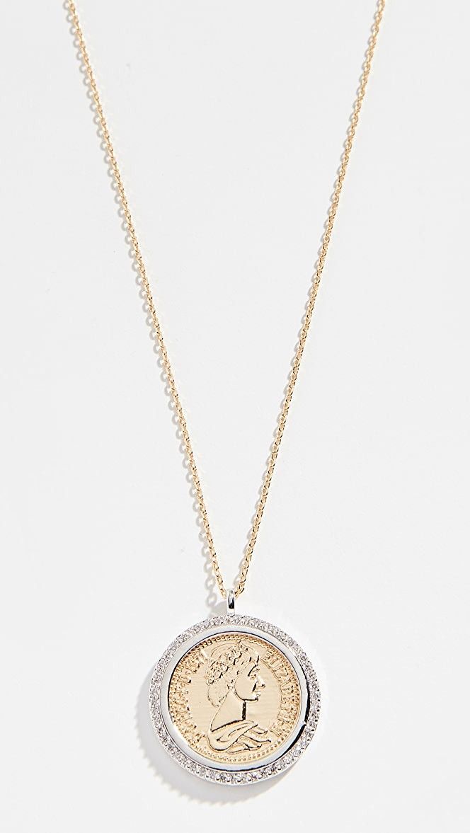 Pendant Coin Necklace | Shopbop Sale | Shopbop