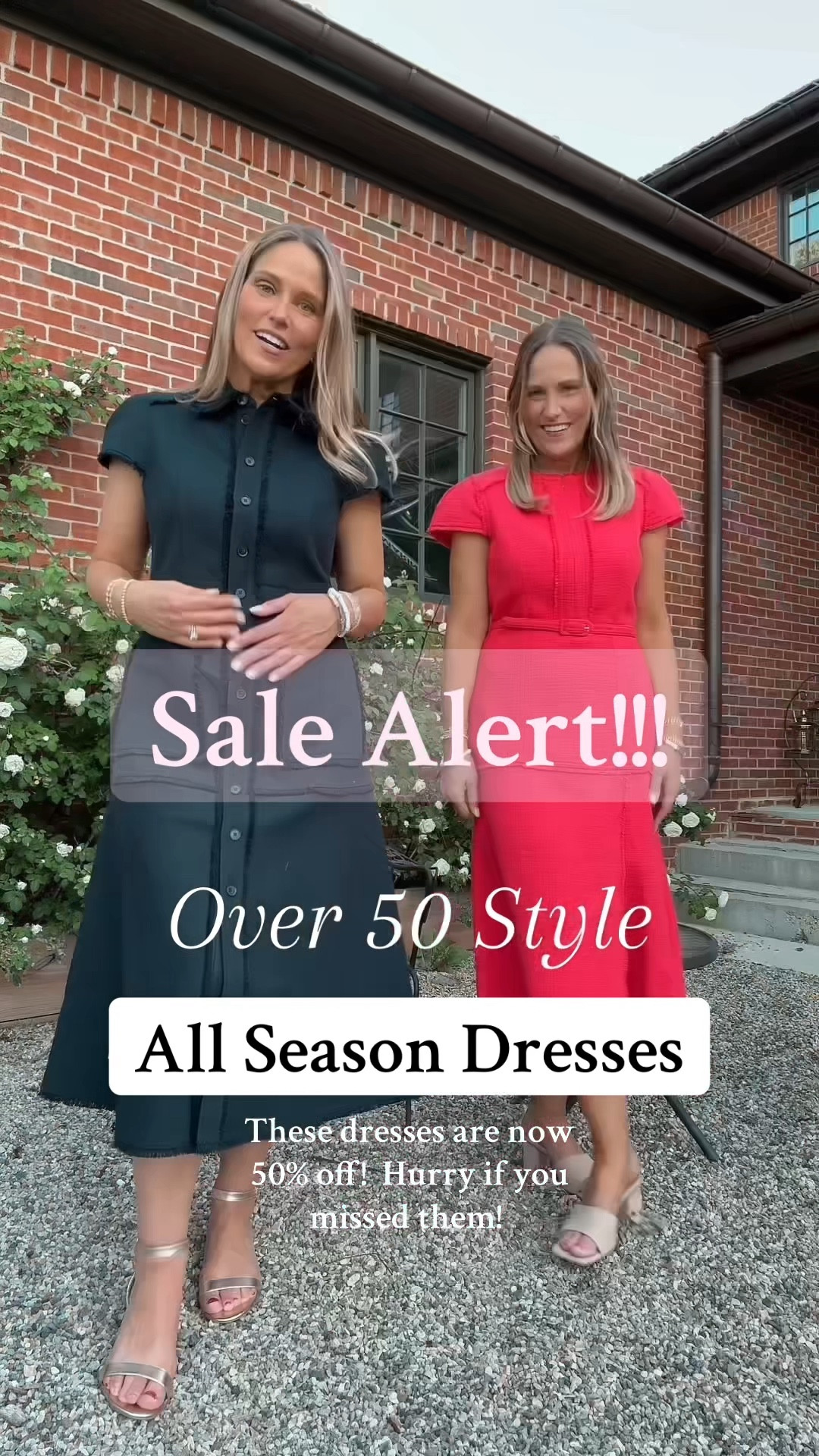 Sale alert.  Hurry before they are gone!! 

#LTKSaleAlert #LTKOver40 #LTKVideo