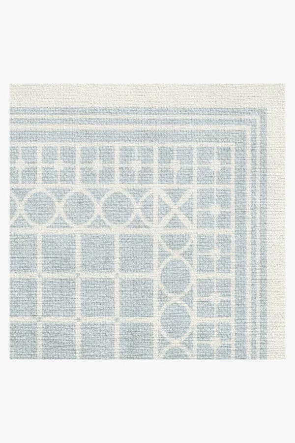 Gray Malin Palm Beach Powder Blue Tufted Rug | Ruggable | Ruggable