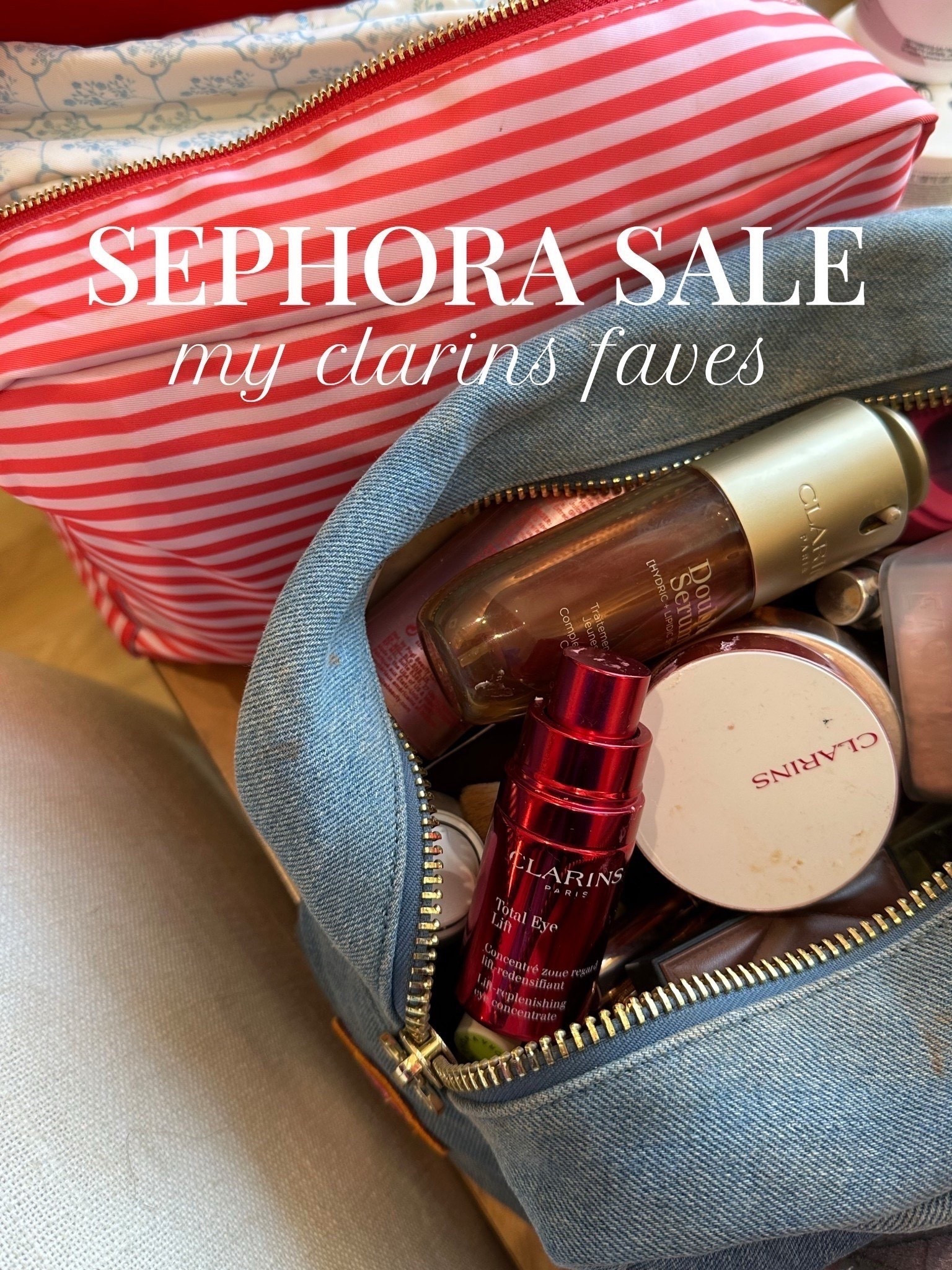 The Sephora sale has started!! Sharing some of my Clarins favorites💋✨

Sephora, Sephora sale, makeup sale, makeup favorites, makeup finds, clarins, skincare, gift idea, Dede Raad, Dress up Buttercup, Nashville, mom of 3 

#LTKGiftGuide #LTKgrwm #LTKSaleAlert