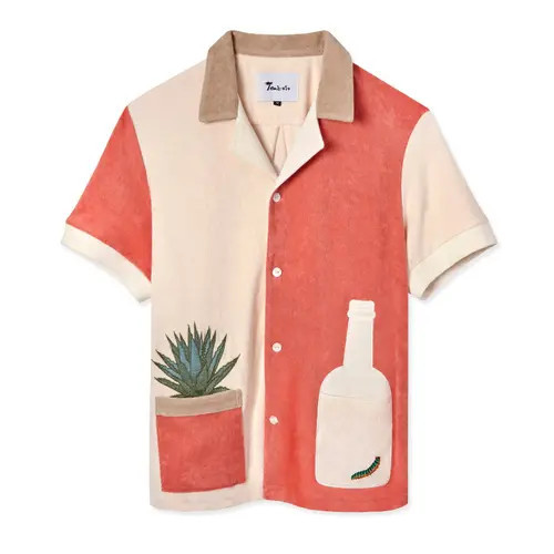 Tombolo '¡Gusanito!' Cabana in Parchment/pink Adobe at Nordstrom, Size Xxx-Large | Nordstrom